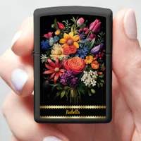 Bright flowers to freshen the air zippo lighter