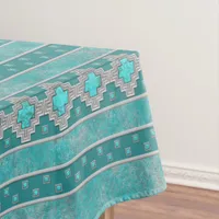 Southwest Turquoise Tablecloth