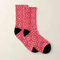 Christmas Holiday Charm Pattern 04 -  Socks