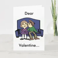 I Like You Valentine Holiday Card