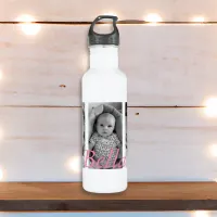 Personalized Water Bottle, Add Your Pictures! Water Bottle