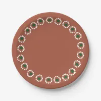 Mexican Boho Barro  Paper Plates