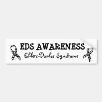 Ehlers-Danlos syndrome Awareness Bumper Sticker