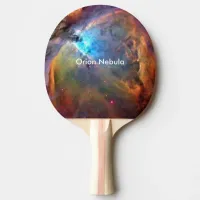 Abstract Art Orion Nebula Space Galaxy Sky Ping-Pong Paddle