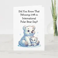 International Polar Bear Day