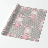 Cute Easter Bunny Wrapping Paper