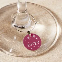 In the Mood Ditzy Wine Charm