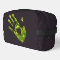 Glowing Ghoul Handprint Dopp Kit