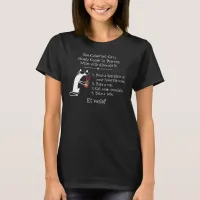 Pairing Wine with Chocolate Funny Cat T-Shirt