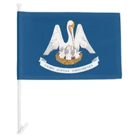 Louisiana State Car Flag