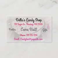 Candy Shop Business Card