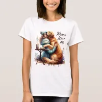 Woman Hugging Dog T-Shirt