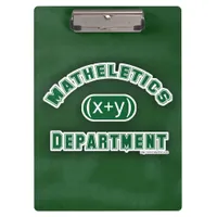 Mathletics Department Green Clipboard