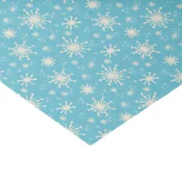 Christmas Snowflakes Winter Blue Holiday Fun  Tissue Paper