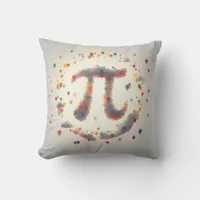 Happy pi day 3.14 throw pillow