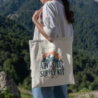 Custom Name Adventure Supply Kit - Fun Tote Bag