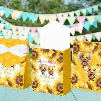 Gender Reveal He or She What Will It Bee Honeycomb Favor Boxes