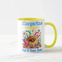 Sombrero and Sunglasses Margarita Emergency Mug