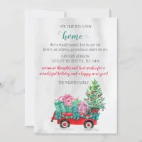 Christmas Tree Cart We've Moved Holiday Cards