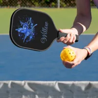 Personalized Lunar Moth  Pickleball Paddle