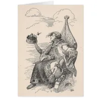 A King, All Occasion Blank Greeting Card