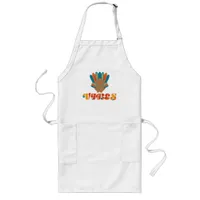 Orange & Teal Turkey Vibes Apron