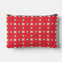 Christmas Holiday Charm Pattern 02 -  Accessory Pouch