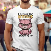 The Pink Cat With Attitude T-Shirt