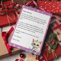 Personalized Letter from Santa Claus