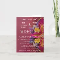 Pink Floral Elegance Wedding Collection Invitation