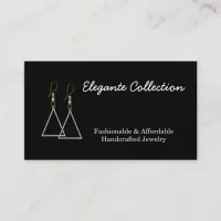 elegant handcrafted Jewelry maker Business Cards