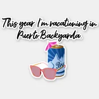 Puerto Backyarda Sticker