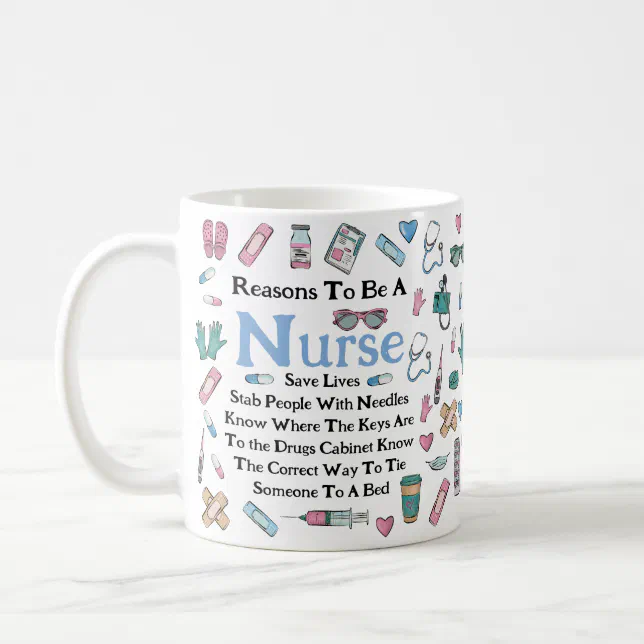 Funny Nurse Coffee Mug, Nurse Graduation Gift Coffee Mug