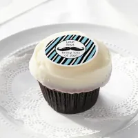 Little boys Bring so much Joy Cupcake Topper Edible Frosting Rounds