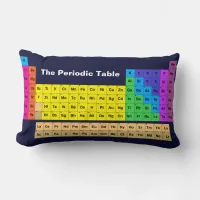 Periodic Table Review Lumbar Pillow