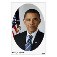 President Barack Obama in Office Wall Sticker