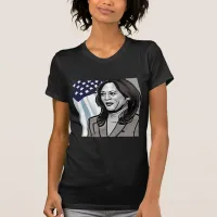 Caricature of Kamala Harris Political T-Shirt