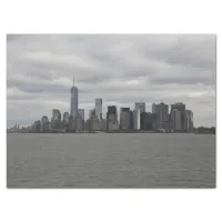 Fifty Shades of Gray NYC Manhattan Skyline Tissue Paper