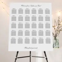 Seating Charts with 30 Tables