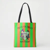 Add your child's name to this Halloween Tote Bag