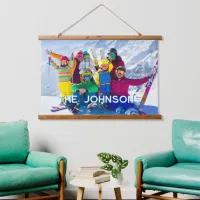 Personalized Family Vacation Photo Hanging Tapestry