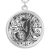 Monarchia "J" Silver Plated Necklace