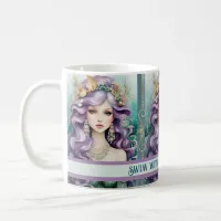 Mermaid Teal and Purple Mug