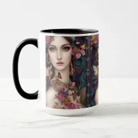 Pixie Fairy with Butterflies Mug