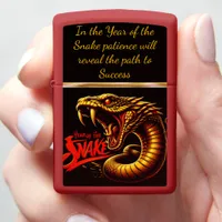 Celebrate the year of the snake!2025 zippo lighter