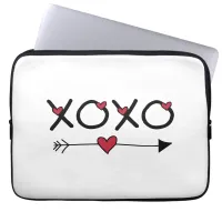 XOXO Valentines Laptop Sleeve