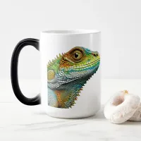 Cool Looking Lizard AI Art Magic Mug