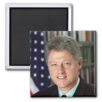 President Bill Clinton Official Portrait Magnet