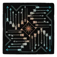 Boho Arrows and Sun V1 ID748 Trivet