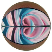 Pink and Blue Pastel Marble | Basketball